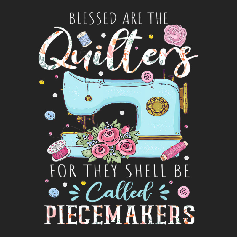 Blessed Are Piecemakers Dressmakers Embroidery Sew 3/4 Sleeve Shirt | Artistshot