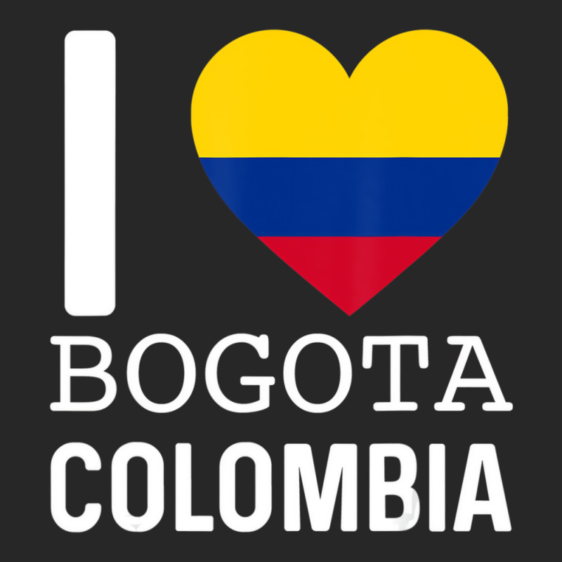 I Love Bogota Colombia Flag Map Colombian Pride Ca Men's T-shirt Pajama Set | Artistshot