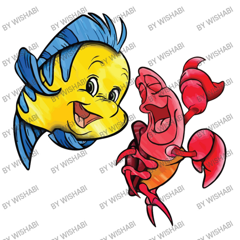 Flounder And Sebastian Baby Tee | Artistshot