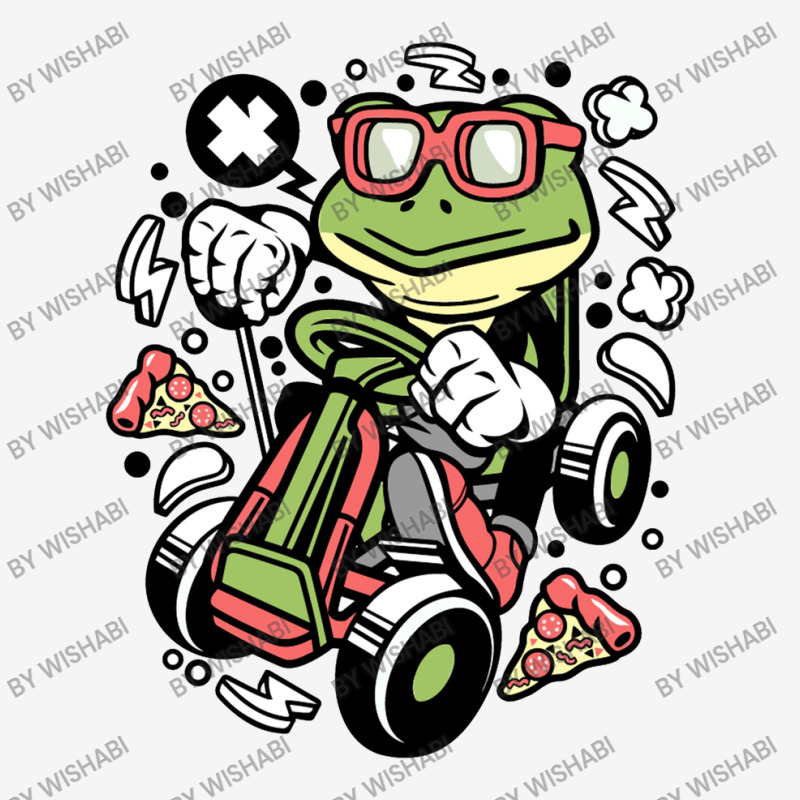 Frog Gokart Racer Scorecard Crop Tee by wishabi | Artistshot