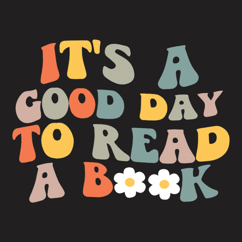 Boho Groovy Its A Good Day To Read Book Daisy Book T-shirt | Artistshot