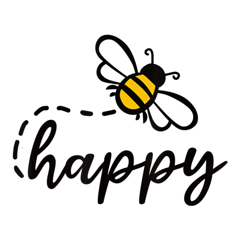 Be Happy Be Kind   Bee Happy, Inspirational, Motiv V-neck Tee | Artistshot