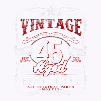 Vintage 45th Birthday 1976 Limited Edition Born In Tank Top | Artistshot