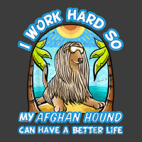 I Work Hard So My Afghan Hound Can Have A Better L Men's Polo Shirt | Artistshot