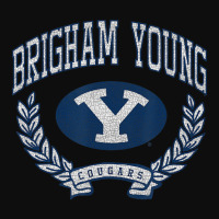 Byu Cougars Victory Vintage T Shirt Crop Top | Artistshot