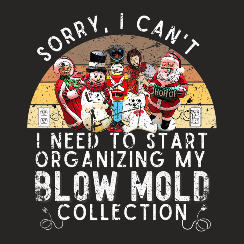 Sorry I Can't, I Need To Organize My Blow Mold Col Ladies Fitted T-Shirt by bettincam | Artistshot