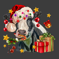 Mooey Christmas Cow Farmer Santa Hat Cow Lover 594 Men's Polo Shirt | Artistshot