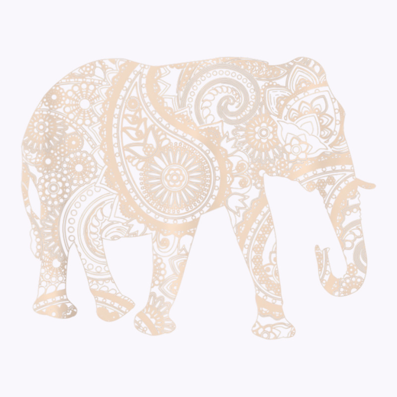 Short Sleeve Graphic Mandala Elephant Boho Tank To Tank Top | Artistshot