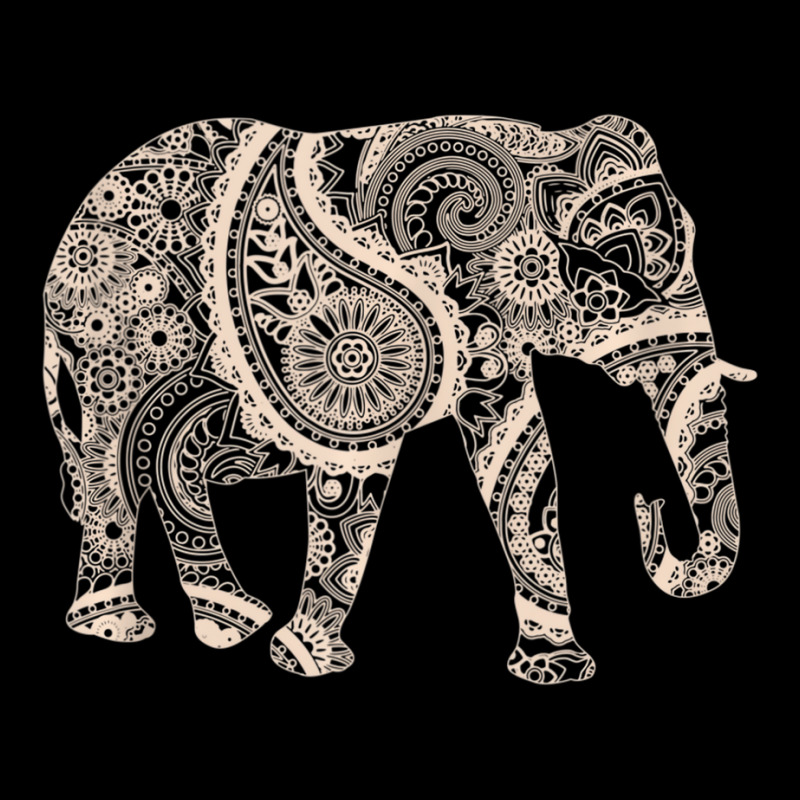 Short Sleeve Graphic Mandala Elephant Boho Tank To Lightweight Hoodie | Artistshot