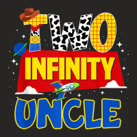 Cowboy Uncle Two Infinity And Beyond Birthday Deco Ladies Fitted T-shirt | Artistshot