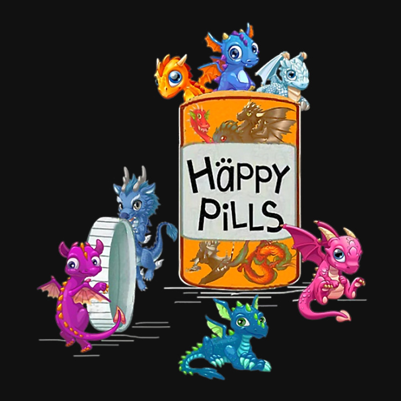 Dragon Pills Happy Medicine Graphic T-shirt by whoretacarpal | Artistshot