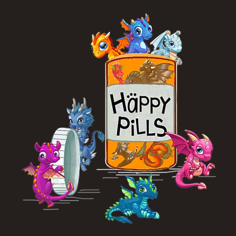 Dragon Pills Happy Medicine Tank Top by whoretacarpal | Artistshot