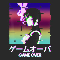 Anime Girl Shirt Japanese Vaporwave Game Over Aest Printed Hat | Artistshot