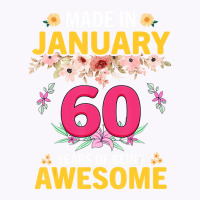 60 Years Old Women Made In January 1963 Birthday G Tank Top | Artistshot