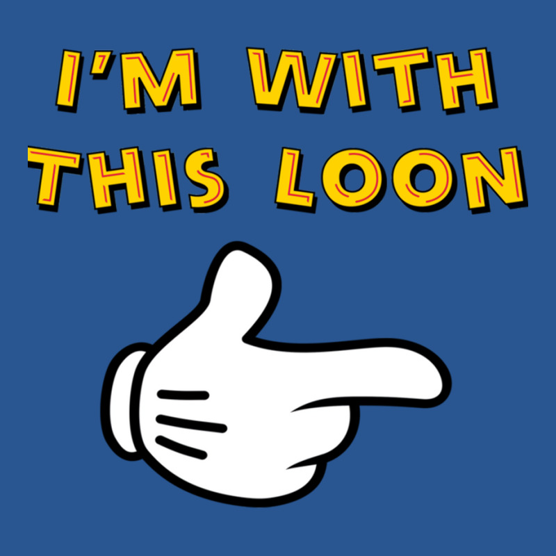 I M With This Loon Baseball ¾ Sleeve  63 T-shirt | Artistshot