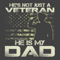 He Is My Veteran Dad American Flag Veterans Day Gi Vintage T-shirt | Artistshot