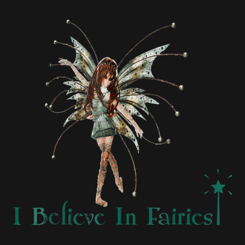 I Believe In Fairies T Shirt Beautiful Fairy With Active Duffel | Artistshot