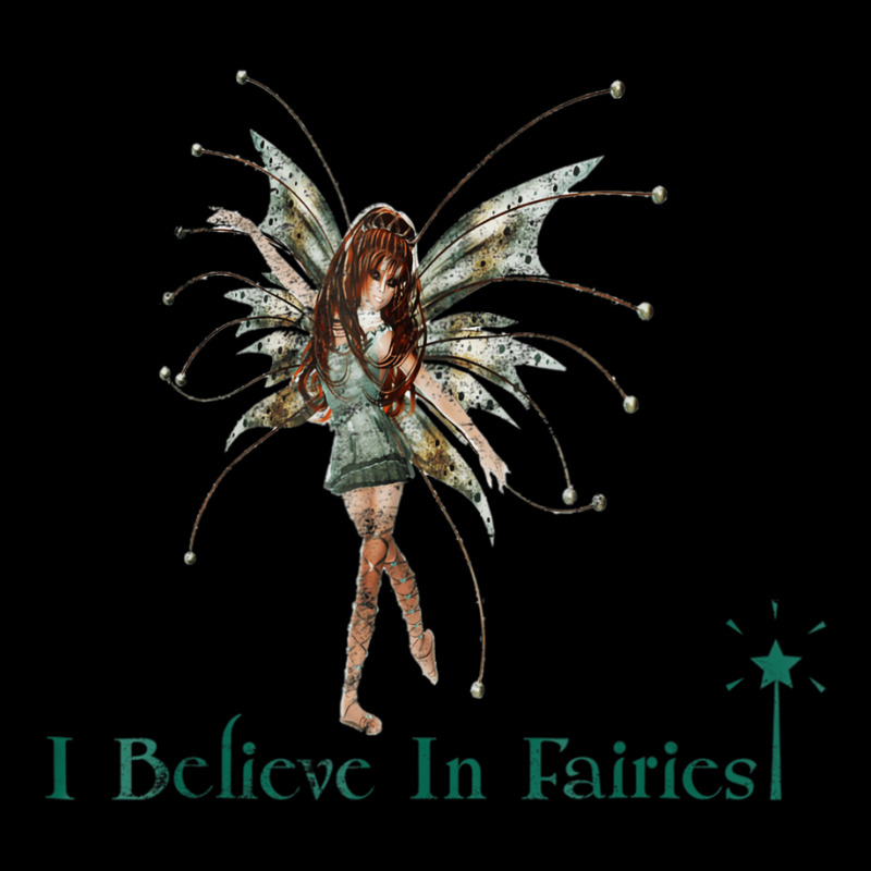 I Believe In Fairies T Shirt Beautiful Fairy With Men's 3/4 Sleeve Pajama Set | Artistshot