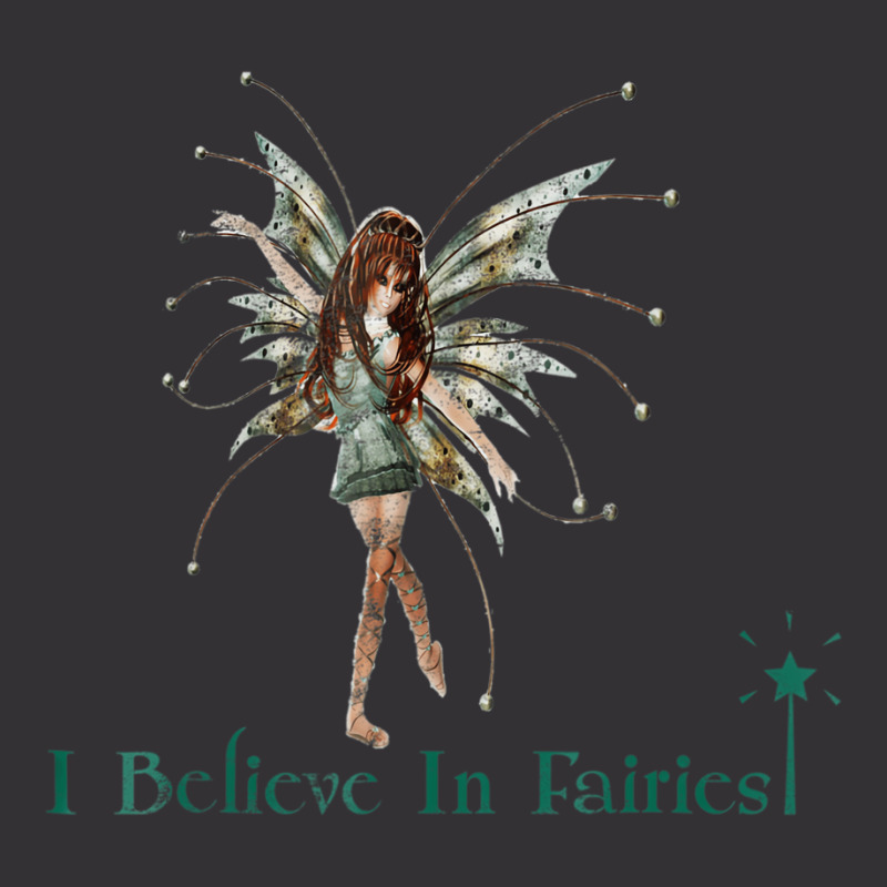 I Believe In Fairies T Shirt Beautiful Fairy With Vintage Hoodie | Artistshot