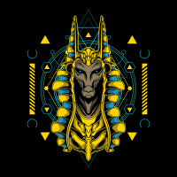 Anubis Egypt T Shirt Men's 3/4 Sleeve Pajama Set | Artistshot