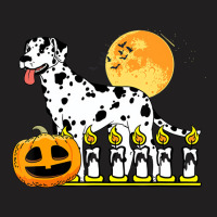 Dalmatian Dog Lazy Halloween Costume Pumpkin Puppy T-shirt | Artistshot