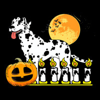 Dalmatian Dog Lazy Halloween Costume Pumpkin Puppy V-neck Tee | Artistshot