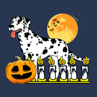 Dalmatian Dog Lazy Halloween Costume Pumpkin Puppy Men Denim Jacket | Artistshot