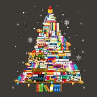 Christmas Library Tree Lights For Librarian And Bo Bucket Hat | Artistshot