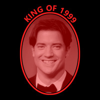 King Of 1999   Brendan Fraser 31 Fleece Short | Artistshot