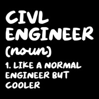 Civil Engineer Definition Funny Engineering T Shir Zipper Hoodie | Artistshot