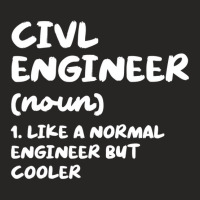 Civil Engineer Definition Funny Engineering T Shir Ladies Fitted T-shirt | Artistshot