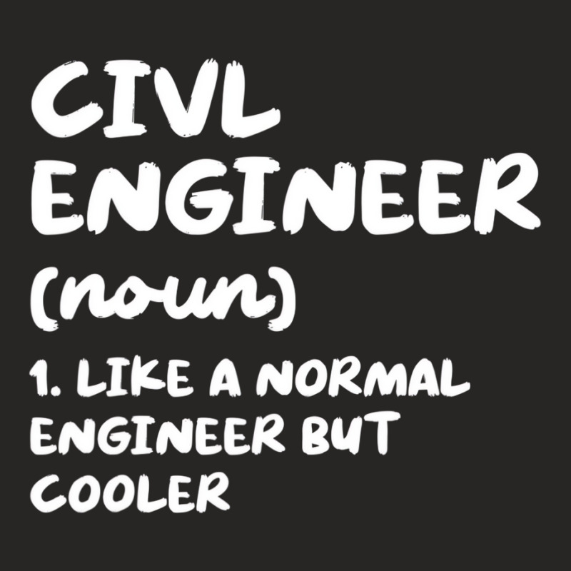 Civil Engineer Definition Funny Engineering T Shir Ladies Fitted T-Shirt by ravand | Artistshot