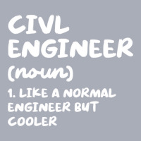 Civil Engineer Definition Funny Engineering T Shir Tank Dress | Artistshot