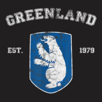 Vintage Coat Of Arms Greenland T Shirt T-shirt | Artistshot