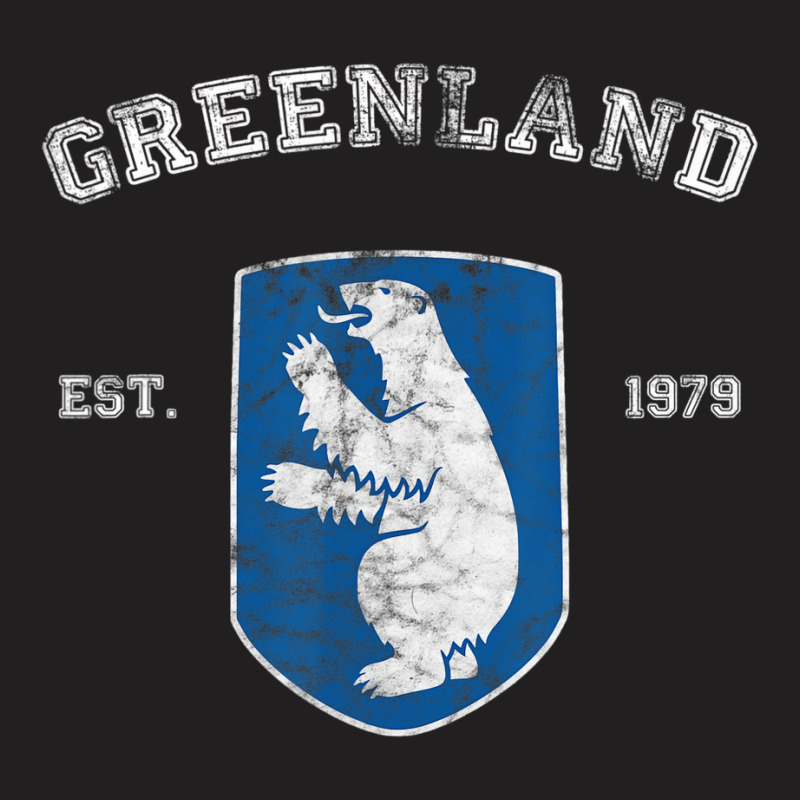 Vintage Coat Of Arms Greenland T Shirt T-shirt | Artistshot