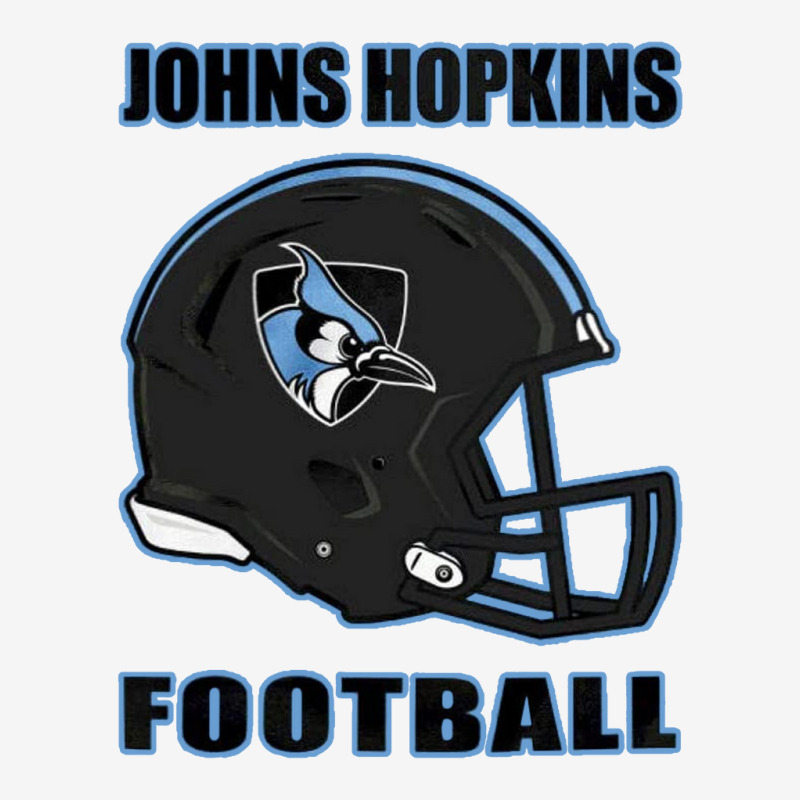 Black Johns Hopkins Football Graphic T-shirt | Artistshot