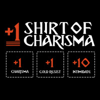 +1 Shirt Of Charisma Cropped Sweater | Artistshot