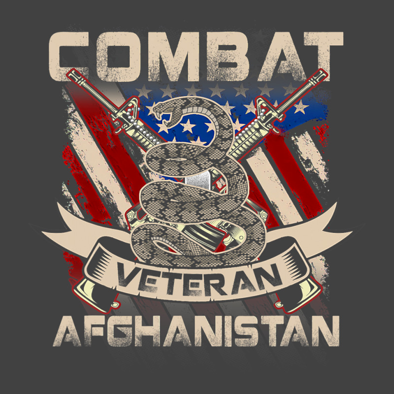 Combat Veteran Afghanistan War Vet American Milita Vintage T-shirt | Artistshot