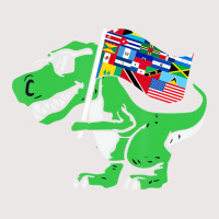 Dinosaur Latin Countries Flag Hispanic Heritage Mo Pocket T-shirt | Artistshot