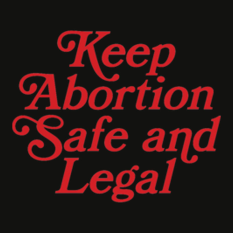 Keep Abortion Safe And Legal (profits Donated) Scorecard Crop Tee by KochDestines | Artistshot