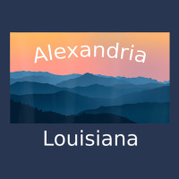 Alexandria Louisiana Mountain Sunset Hometown T Sh Men Denim Jacket | Artistshot