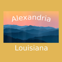 Alexandria Louisiana Mountain Sunset Hometown T Sh Vintage Hoodie And Short Set | Artistshot