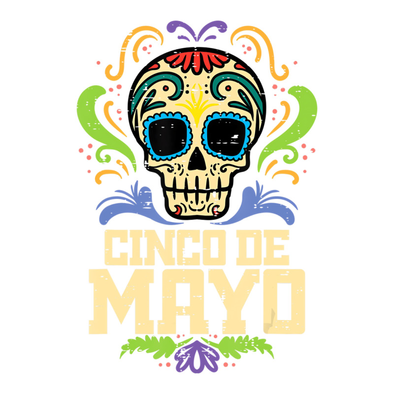 Cinco De Mayo Sugar Skull Mexican Fiesta Dia De Lo Baby Tee by imelde | Artistshot