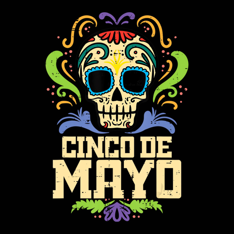 Cinco De Mayo Sugar Skull Mexican Fiesta Dia De Lo Toddler 3/4 Sleeve Tee by imelde | Artistshot