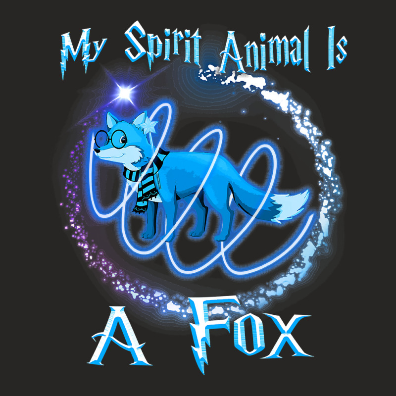 My Spirit Animal Is A Fox Costume 43 Ladies Fitted T-Shirt by kerrmanthez | Artistshot