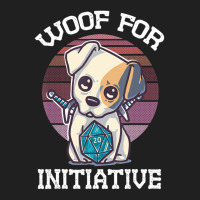 Woof For Initiative Dungeons And Dogs Dog D20 Dice Ladies Polo Shirt | Artistshot