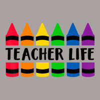 Teacher Life Crayon   Cray Teacher T Shirt Racerback Tank | Artistshot