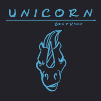 Unicorn Outline Unisex Sherpa-lined Denim Jacket | Artistshot