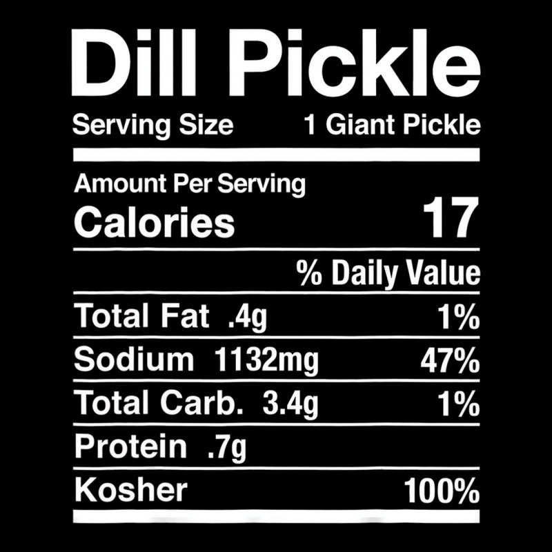 Dill Pickle Nutrition Facts Matching Jewish Kosher Toddler Sweatshirt | Artistshot