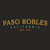 Paso Robles California Ca Usa Hometown Pride Pullo Ladies Fitted T-shirt | Artistshot